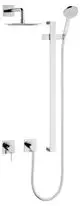 Keuco-KE-Brause-Set-6-IXMO-Sets-59604-Einhebel-2-Verbraucher-eckig-verchromt-59604010002 gallery number 1